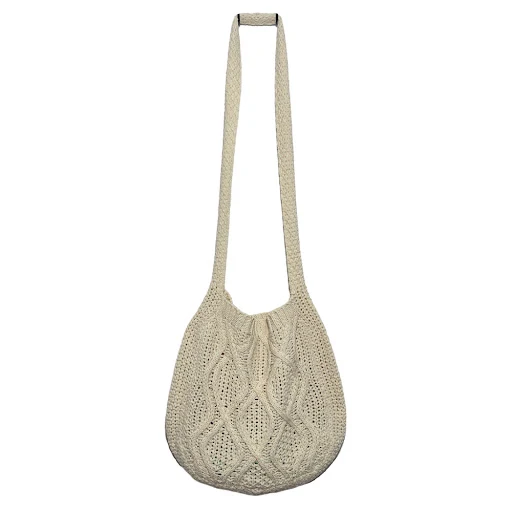 Title 7, Borsa a Tracolla Vintage Twist in Maglia – Un a...