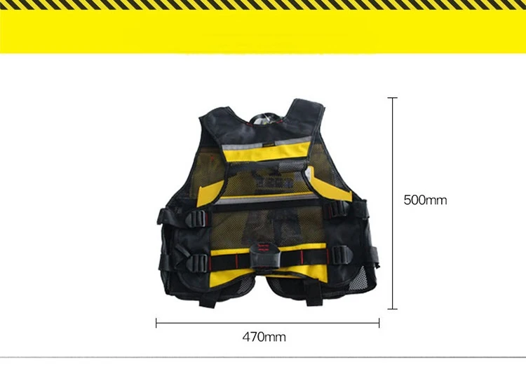Title 4, Electrician Tool Vest Work Clothes Kit. Durable...