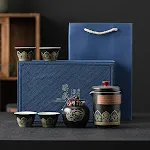 Black 4 Cup Gift Box