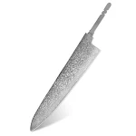 Chef Knife Blank for Home Kitchen, Damascus Steel Embryo, Semi-finished Product. Craft your perfect blade and enjoy supe — photo 9
