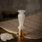 Pearlescent cloud handle white