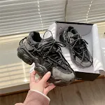 Women's Breathable Tide Thick Bottom Casual Sports Running Shoes Increased Height Comfortable and Stylish Daily Wear Foo — photo 4