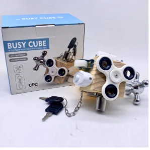 Bloco Montessori Amazon para bebês, atividades da vida agitada, brinquedo educativo de desbloqueio para a educação infantil. — foto 2