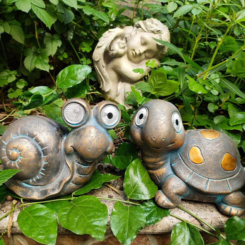 Title 1, Animal Solar Light Outdoor Garden Owl Decorativ...