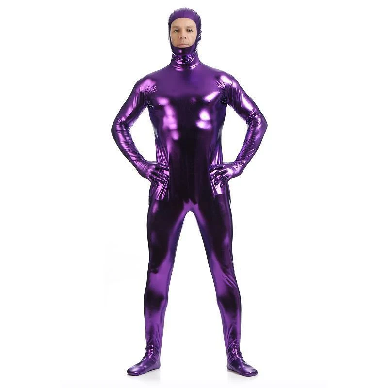 Title 6, Mens Rubberized Bodysuit Full Coverage Face. E...