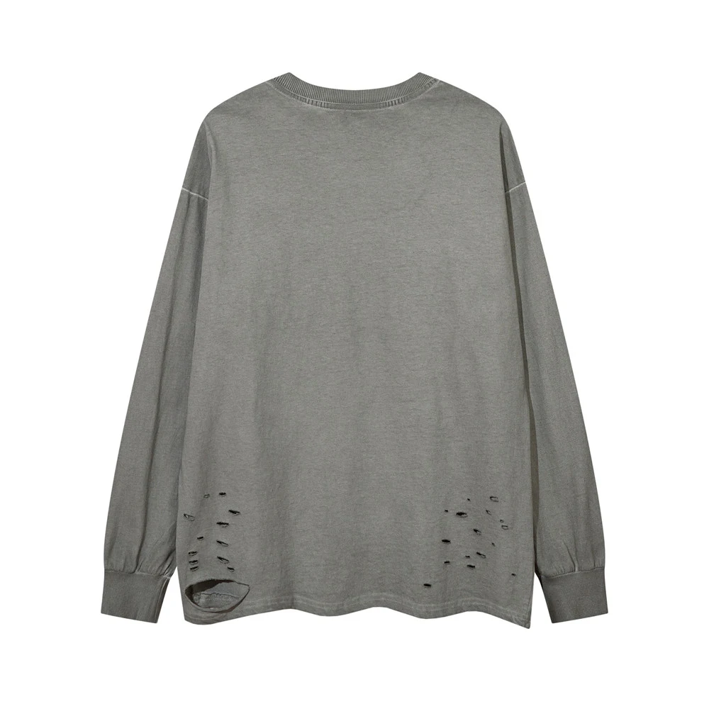 Title 8, Spring and Autumn Mens T-shirt Ripped Top, per...
