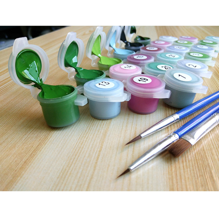 Pintura digital DIY sin marco al por mayor de personajes para Shopify AliExpress Amazon Ebay WIS, arte de una generación. — foto 5
