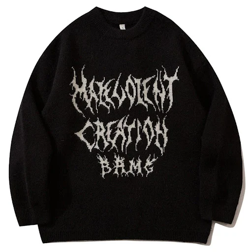 Title 5, Graffiti gebreide truien heren Hip Hop print se...