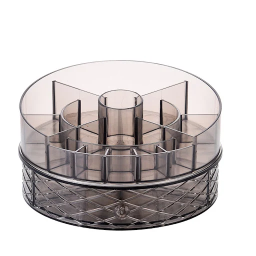 Title 9, 360 Rotating Diamond Pattern Makeup Box. Rotata...