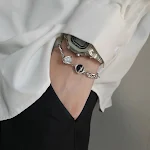 Pulseira de design Opal de Personalidade para mulheres. Expresse sua individualidade com esta joia elegante, perfeita para qualquer ocasião. — foto 11