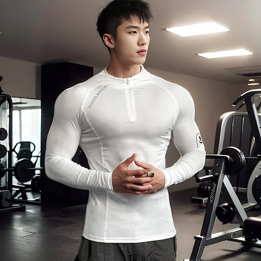 Title 4, American Casual Zipper Sports Clothes for Autum...