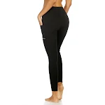 Calça legging de ioga elástica de cintura alta e justa, para treinos e bem-estar. Ajuste perfeito e liberdade de movimento. — foto 1