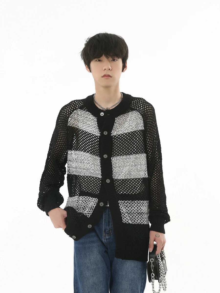 Title 14, Autumn New Korean Style Contrast Color Striped ...