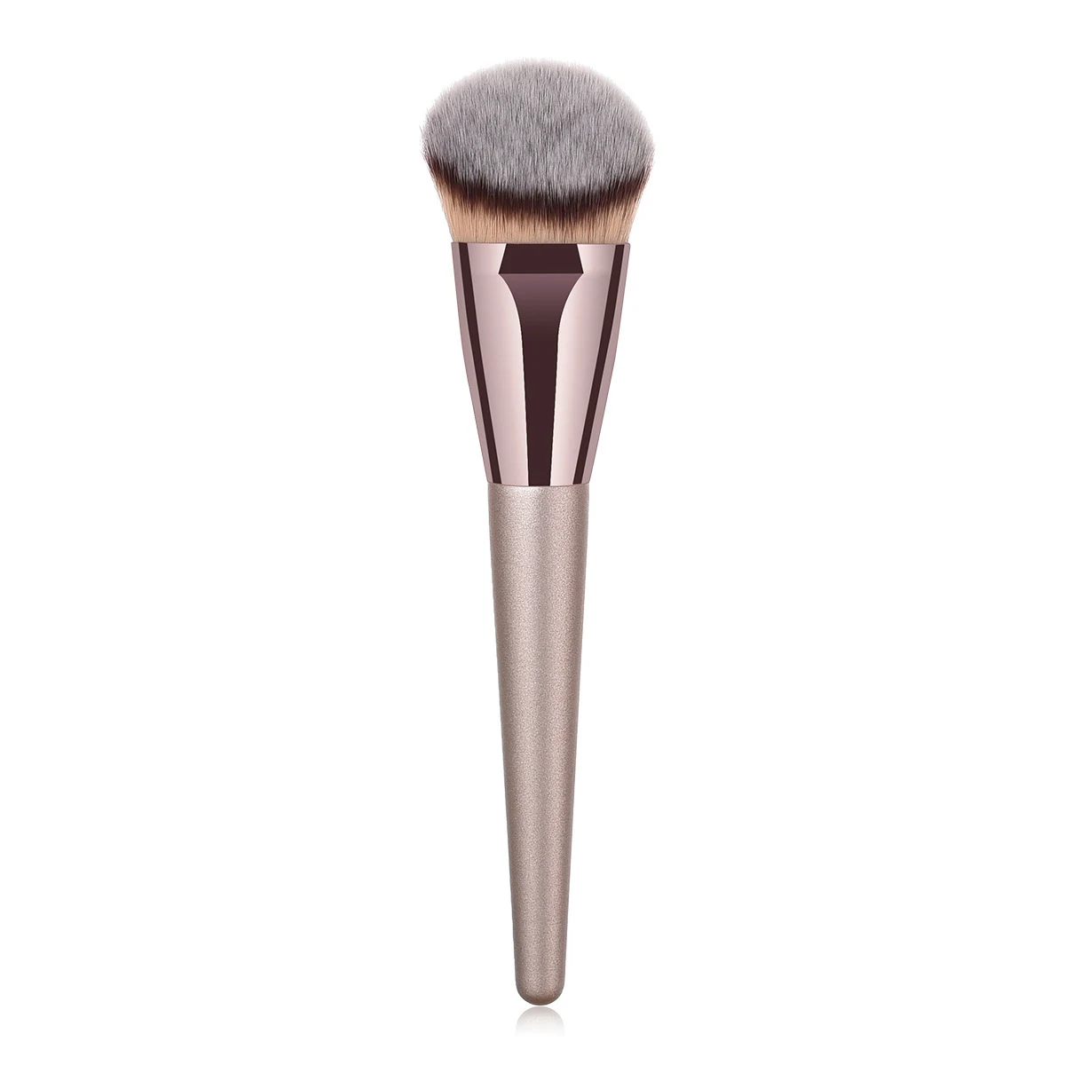Single Makeup Brush Champagne Gold Powder Foundation Brush. Effortlessly apply and blend for a flawless, professional-lo — photo 11