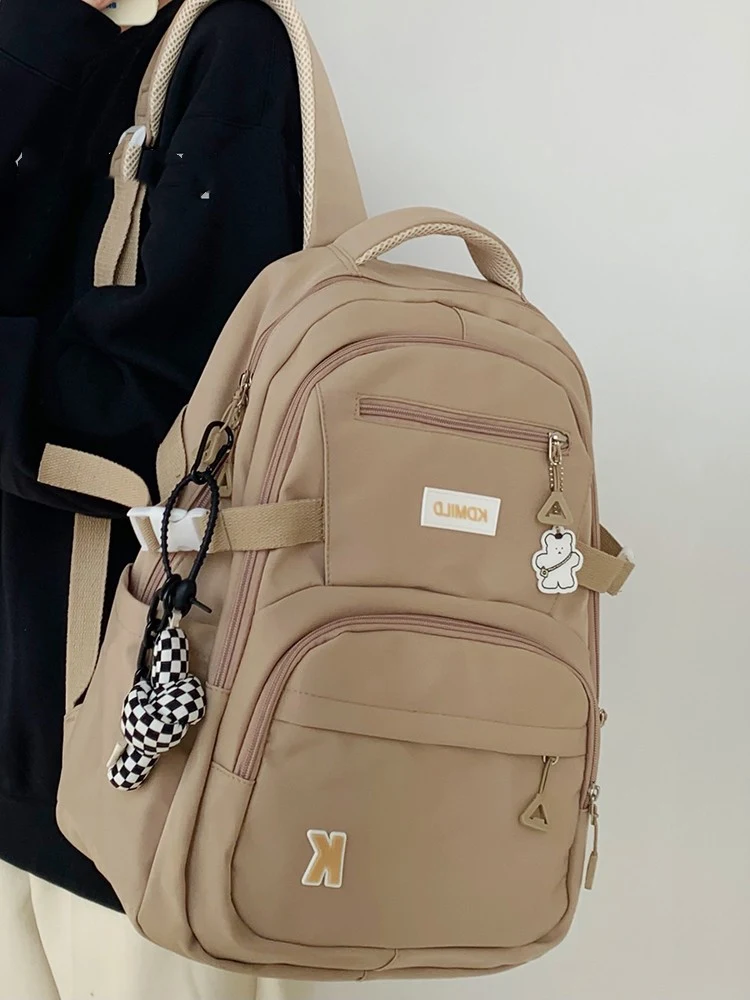 Mochila Escolar para Ensino Médio e Universidade, Estilo Net Red, Design Moderno e Funcional, Amplo Espaço e Conforto para Uso Diário. — foto 4