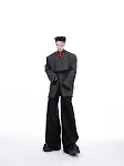 Men's Niche Design Collarless Three-dimensional Split Coat offers unique comfort and modern style. Perfect for a sophist — photo 4