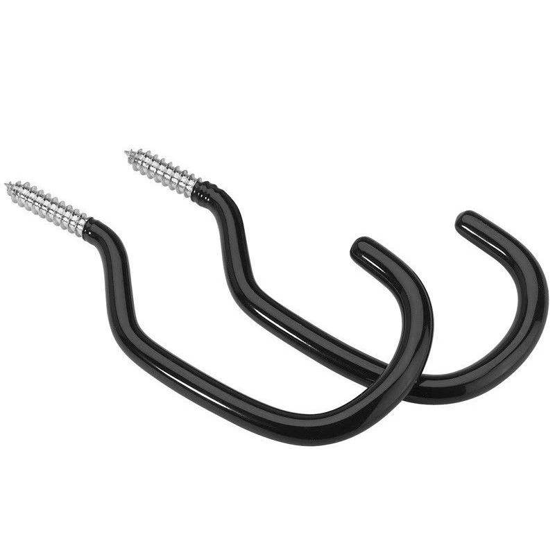 Simple Modern Bicycle Wall Metal Hook Storage, keeps your bike safe and organized, space-saving design, easy to install — photo 7