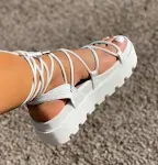 New Korean Style Flat Sandals With Platform, Comfortable and Trendy Summer Footwear, Perfect for Everyday Wear and Styli — photo 1