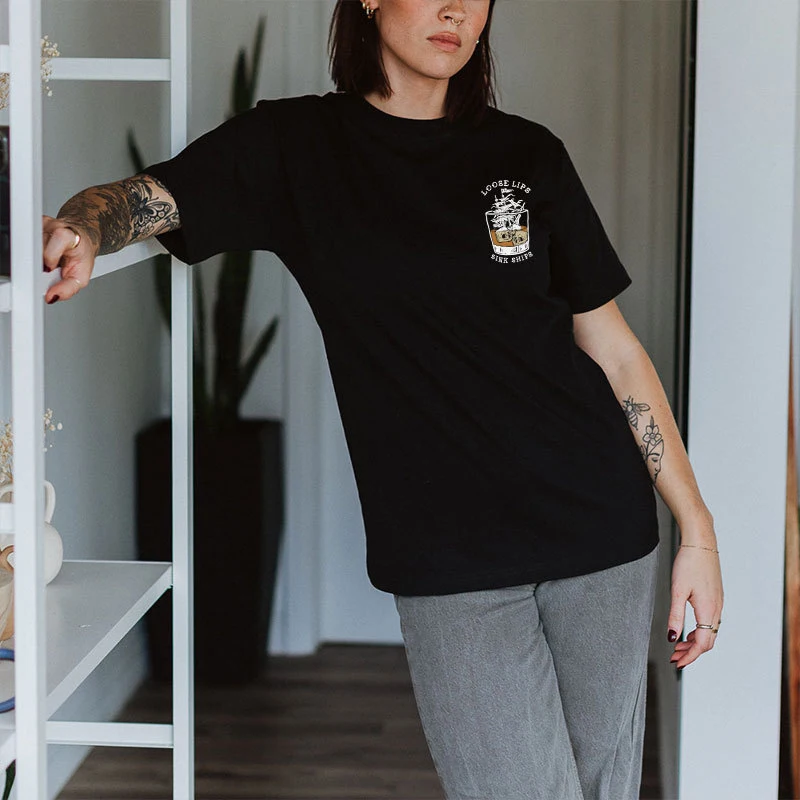Title 5, Cotton Printed Round Neck Short Sleeve T-Shirt,...