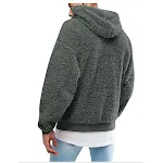 European American Wool and Fleece Hooded Men's Hoodie, offers warmth and comfort for everyday wear, perfect for cooler w — photo 2