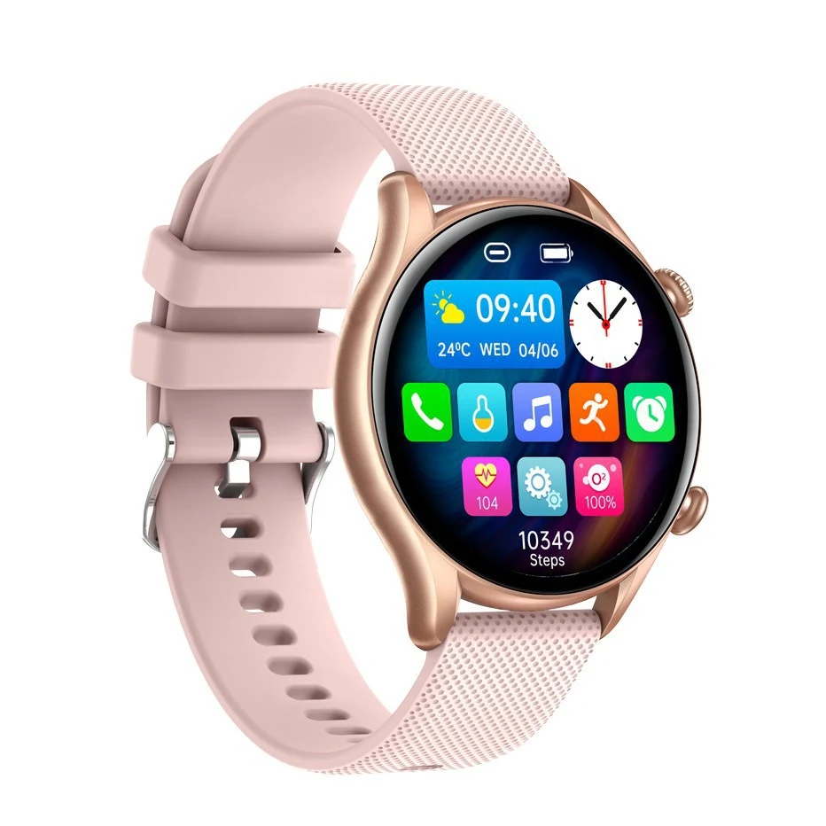 Smartwatch KT60 con pantalla redonda HD 139, llamadas Bluetooth, pago sin conexión, asistente de voz, pulsera deportiva resistente al agua — foto 4