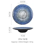 Straw Hat Plate Star Crack