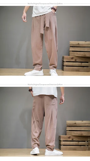 Title 4, Pantalones Casuales Holgados Estilo Chino para ...