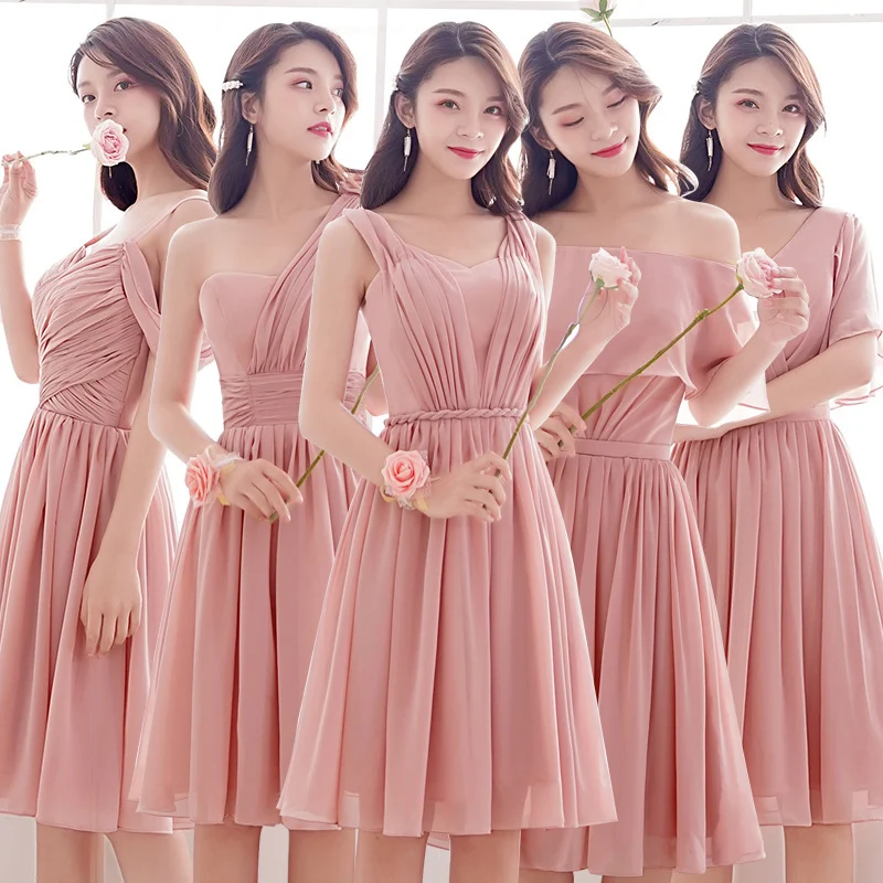 Girlfriend Bridesmaid Group Evening Wear Graduation Dress — photo 29