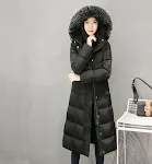 Real fur collar