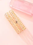 Anel feminino com borboleta de zircônia e letras de amor, um acessório de moda elegante, ideal para mulheres e perfeito para presentear, uso diário. — foto 17