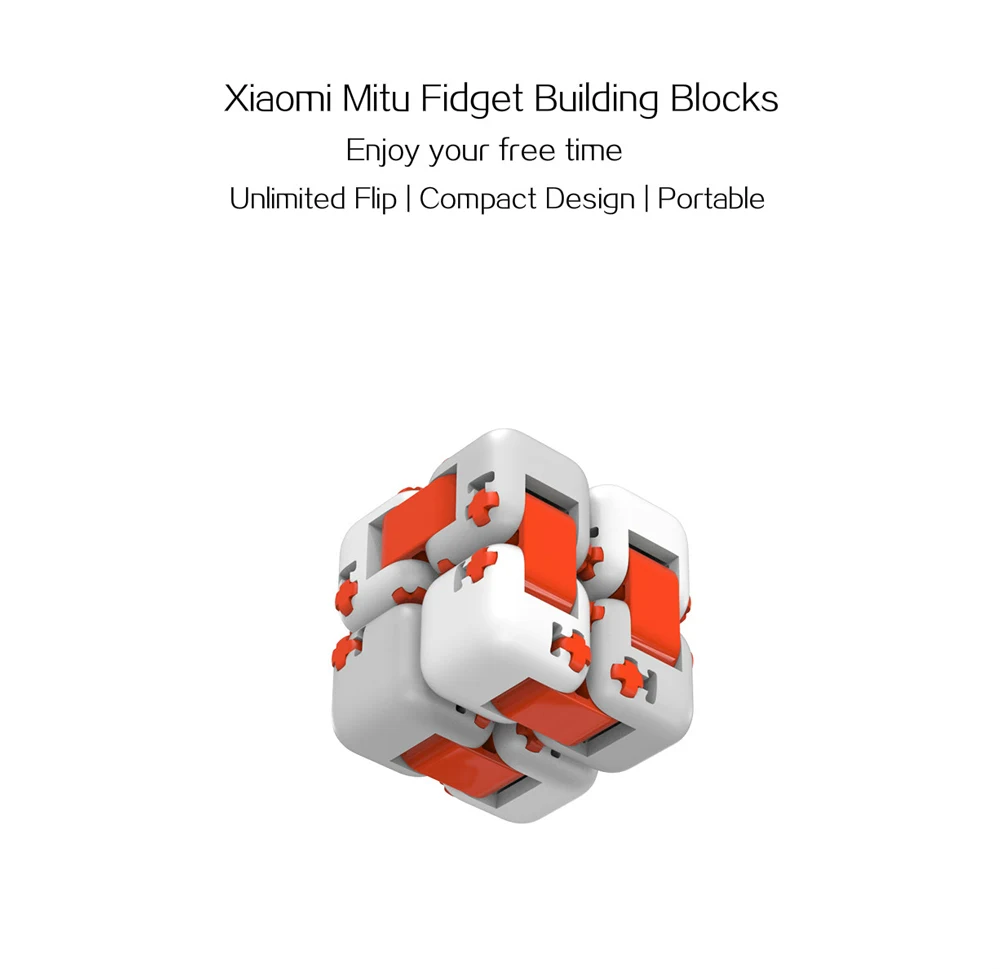 Title 2, Fingertip Building Block Decompression Toy, Fre...