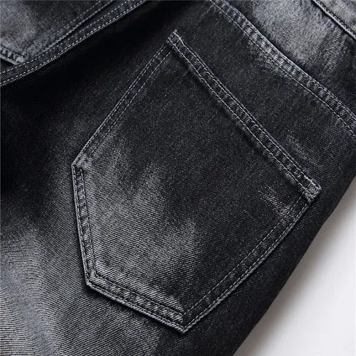 Title 4, Calças Jeans Masculinas Street Cool Flores Deco...