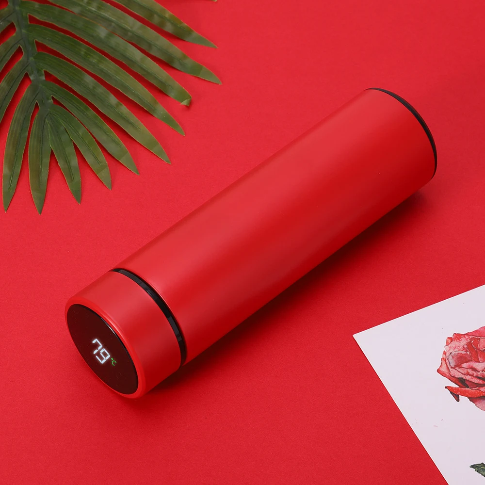 Title 2, Smart Thermos Cup Temperature Measurement Doubl...