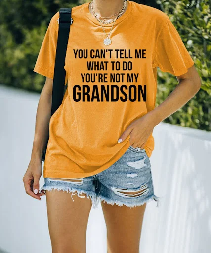 Title 9, Simple Street Letter Versatile Casual T-shirt