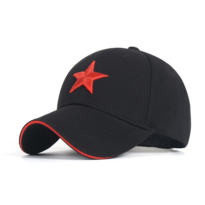 Cappello da baseball da uomo con stella a cinque punte, comodo ed elegante. Perfetto per proteggersi dal sole e sfoggiare un look casual e alla moda. — foto 6