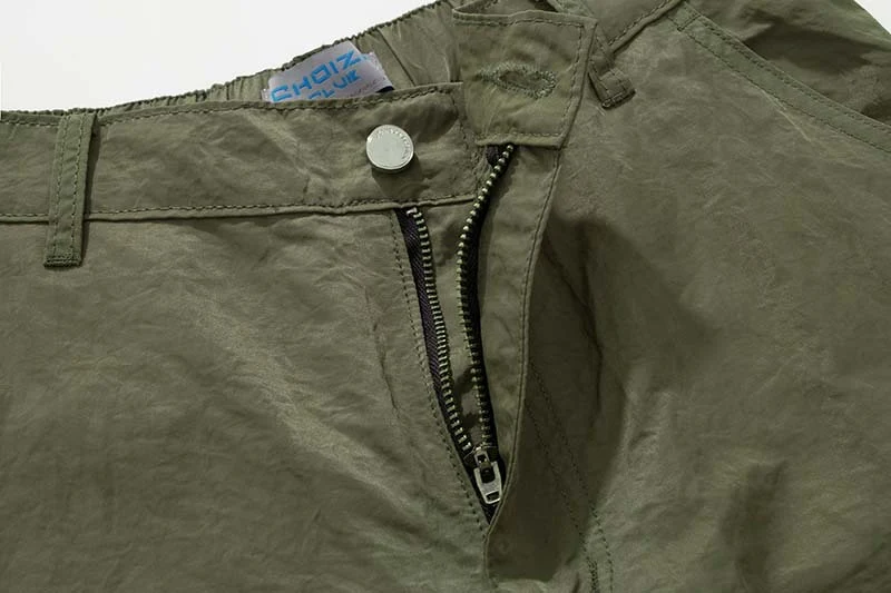 Title 7, Afneembare cargo broek met meerdere zakken. Han...