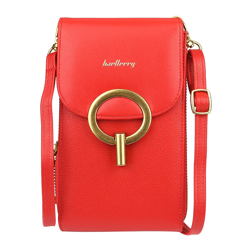 Nova Bolsa para Celular Feminina Estilo Coreano com Zíper, perfeita para carregar seu telefone com praticidade, segurança e um toque de moda. — foto 3