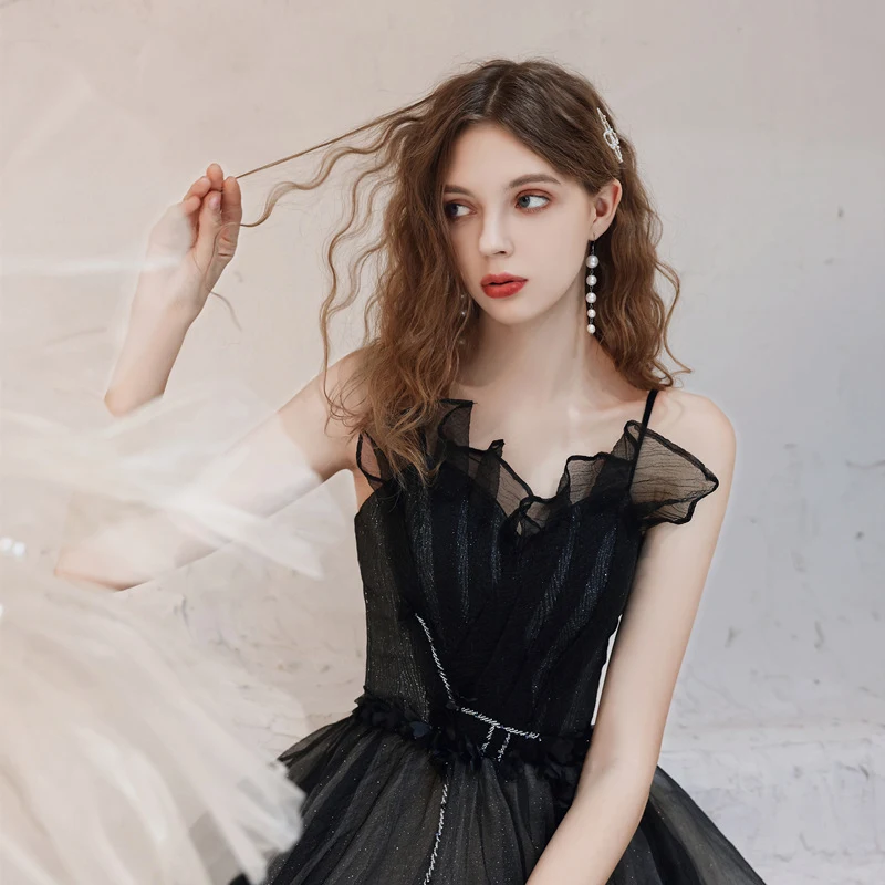 Vestido para banquetes de estudantes com design fino, ideal para mostras de arte, testes de temperamento e eventos sociais. — foto 4