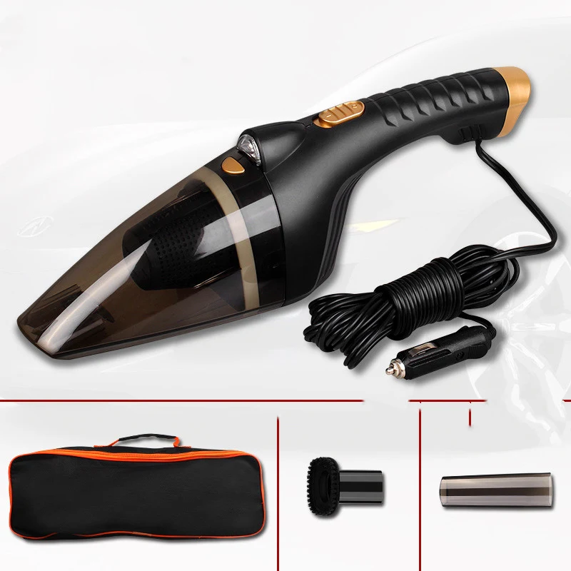 Title 5, 12V Car Vacuum Cleaner, Wet and Dry, Multifunct...