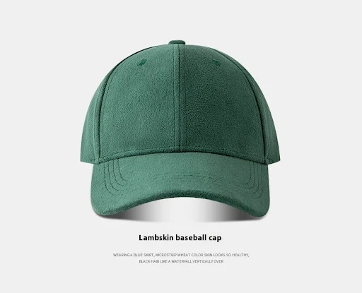 Title 11, Suede Solid Color Soft Top Baseball Cap Simple ...