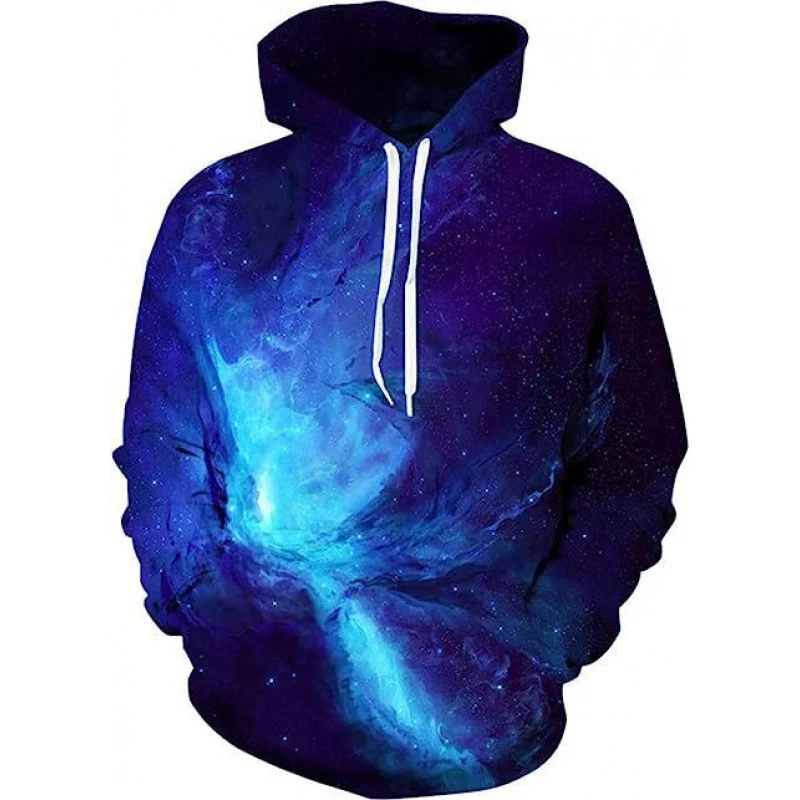 Moletom Plus Size com Capuz Solto e Estampa Digital 3D. Conforto e estilo para todos os corpos, ideal para um visual despojado e moderno. — foto 14
