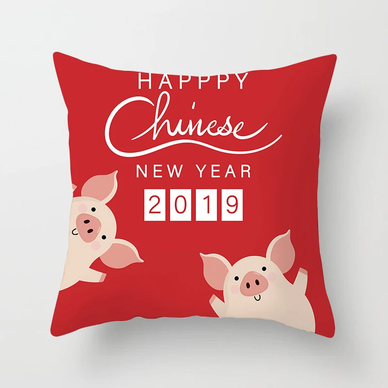 Capa de almofada natalina de estilo nórdico para casa, macia e decorativa. Perfeita para sofá ou cama, criando um ambiente festivo. — foto 17