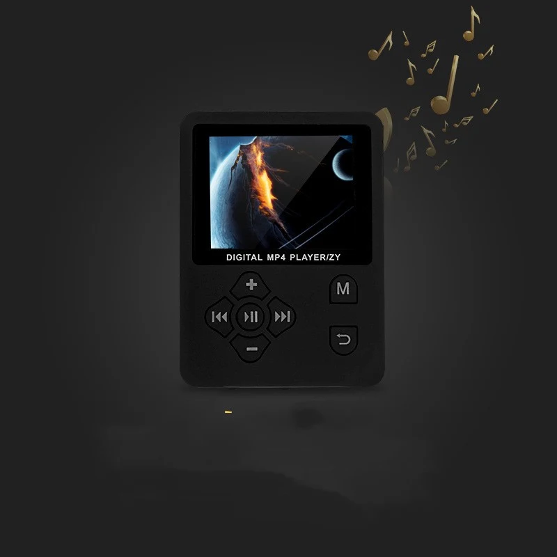 Title 7, Leitor de MP3 fino, leve e portátil com tela. O...