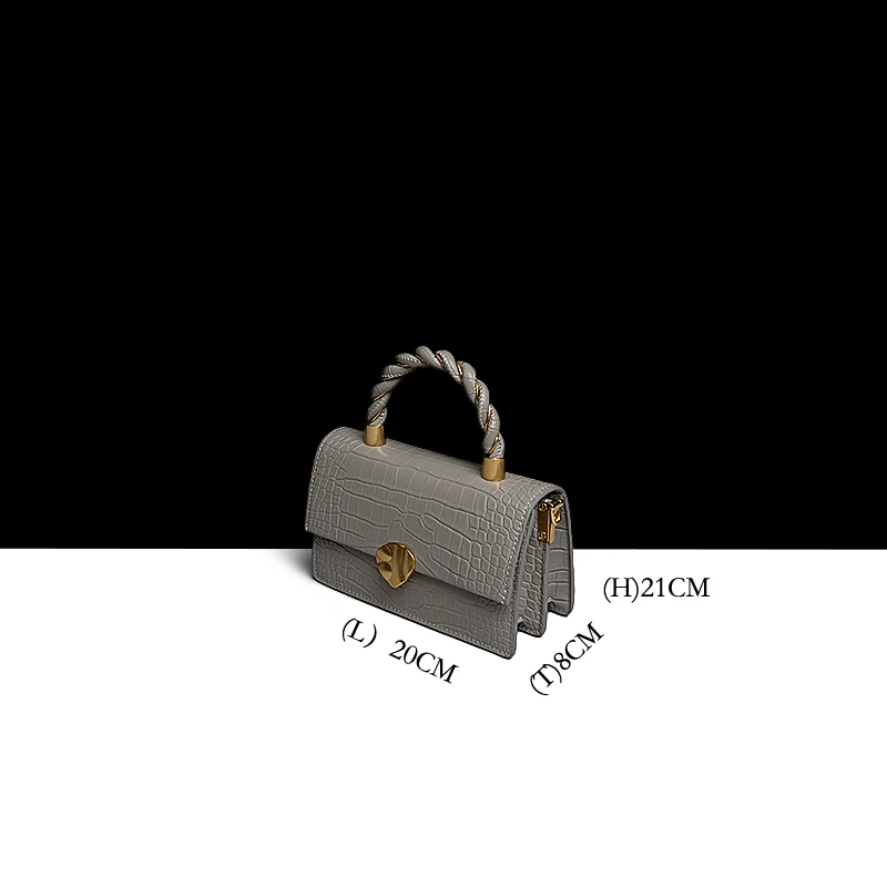 Title 6, High Quality Hardware Grain Leather Genuine Vin...