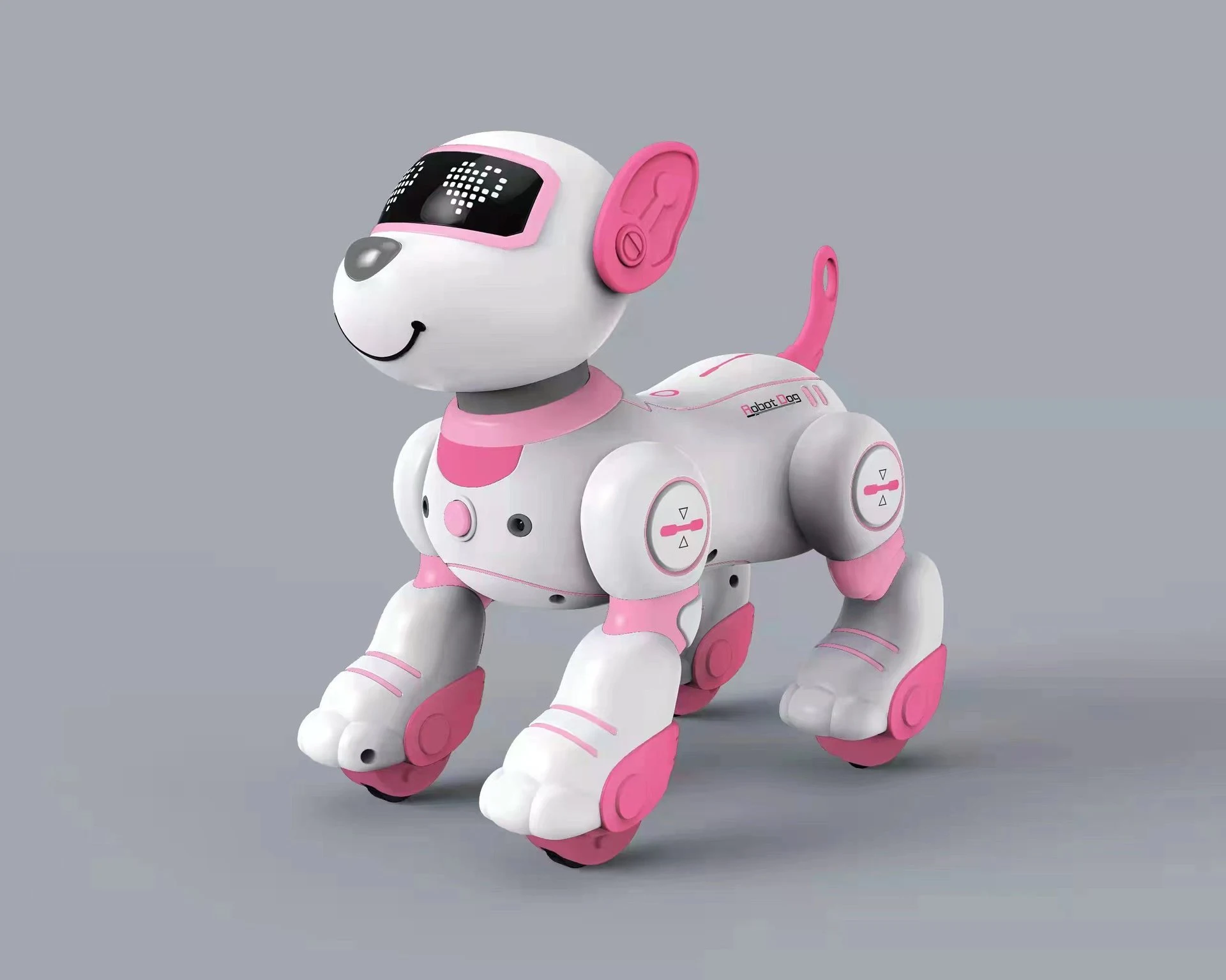 Cão de acrobacias elétrico com controle remoto por gestos, brinquedo interativo infantil, diversão garantida e estimulante. — foto 6