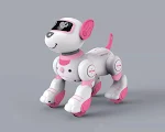 Cão de acrobacias elétrico com controle remoto por gestos, brinquedo interativo infantil, diversão garantida e estimulante. — foto 6