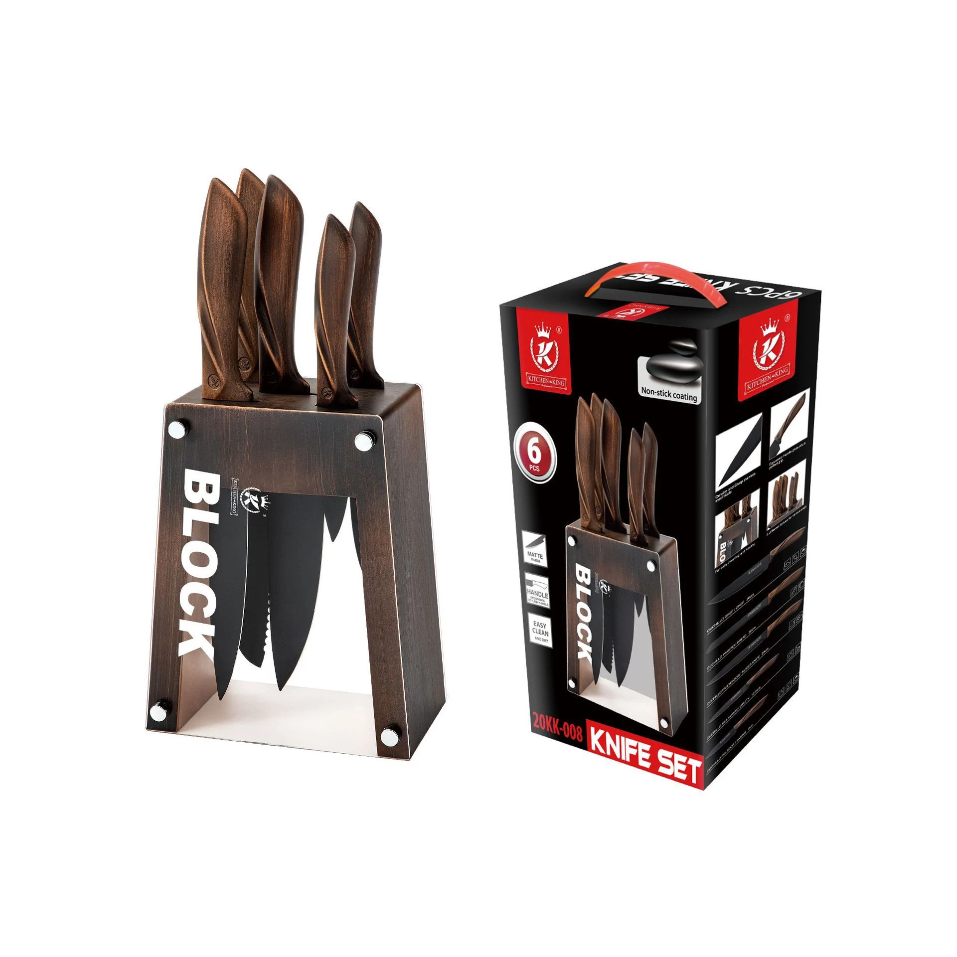 Stainless Steel Chef Kitchen Knife Set, designed for precise cutting, chopping, and slicing, offering durability and exc — photo 5