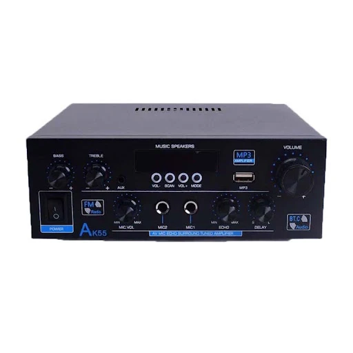 Title 4, AK55 Áudio Digital Bluetooth Hi-Fi de Alta Potê...