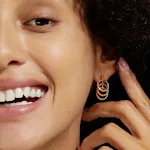 Brincos de Arco-Íris Circulares Multicamadas da Moda Acessório Feminino Vibrante Joia Colorida Ideal para Festas e Adicionar Estilo ao Visual — foto 12