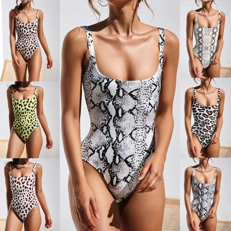 Title 2, Sexy bikini one-piece printed female swimsuit
